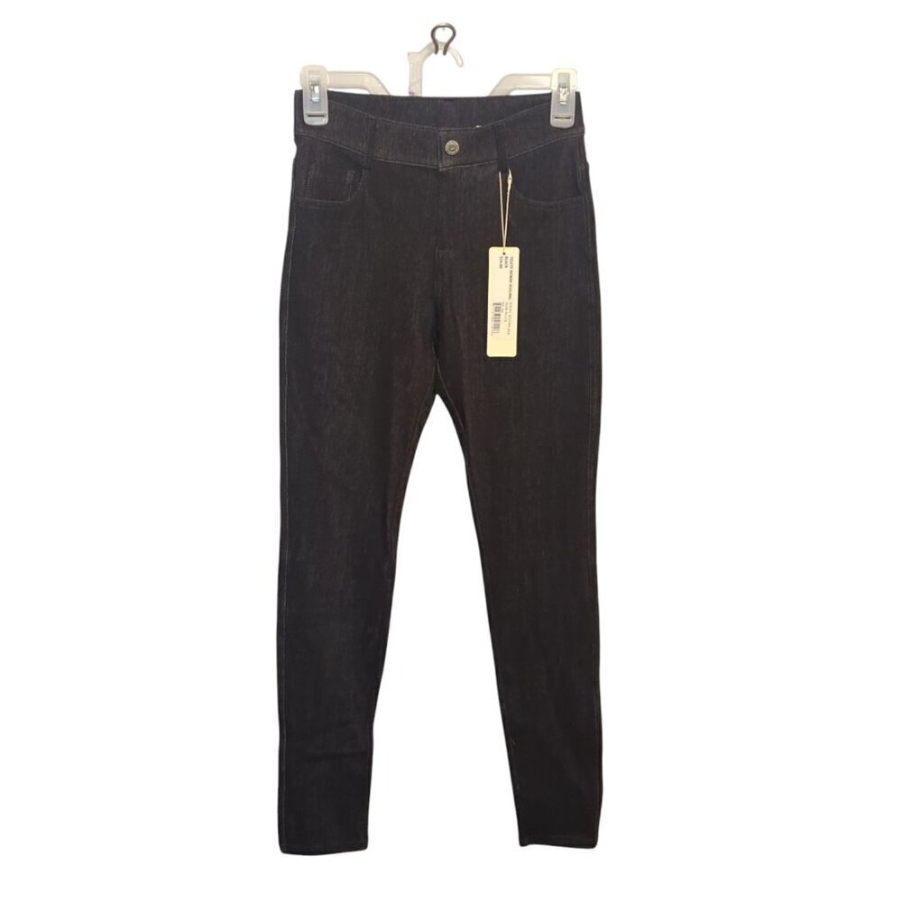 Yelete Denim jeggings Color Black NWT Size Small/Medium